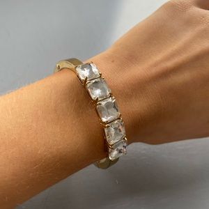 KATE SPADE Gem Hinge Bracelet in Gold